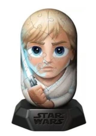 Puzzle 3D Ravensburger Hylkies Star Wars Luke Skywalker por 3€.