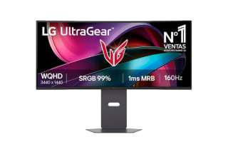 Monitor Gaming LG UltraGear, 34", VA, WQHD (3440X1440), 160Hz, 1 ms por 251.10€