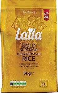 Laila Basmati Rice 5kg £6.50