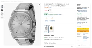Reloj Invicta Speedway Hombre 42mm por $638 | Oferta Amazon