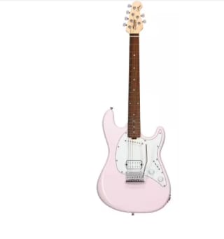 Guitare électrique Sterling Cutlass Short Scale HS - Shell Pink à 293€