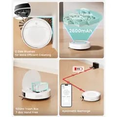 Lefant M310 Ultra Robotstofzuiger 6000Pa voor €84,99 bij Joybuy