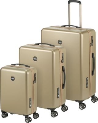 Princess Traveller PT01 Deluxe - Kofferset - Pristine Bronze - SML voor €139 bij Bol