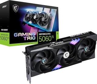 Tarjeta Gráfica MSI GeForce RTX 5060 Ti GAMING TRIO OC 8GB GDDR7 Reflex 2 por 419.90€