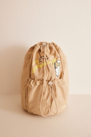 Mochila nylon rosa Snoopy por 7.99€