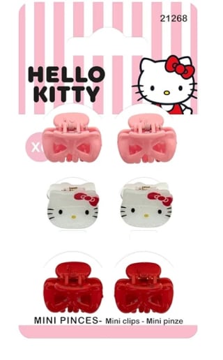 Hello Kitty Pack de 6 Minipinzas por 4.90€.