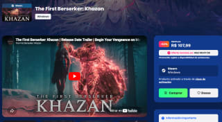 The First Berserker: Khazan por $311 | Nuuvem Brasil