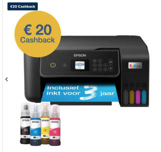 Epson EcoTank ET-2875 A4 multifunctionele Wi-Fi-printer voor €159 na cashback