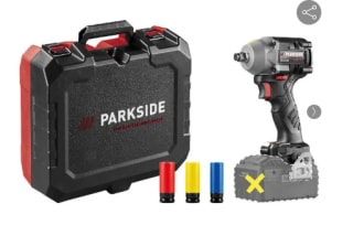 Visseuse à chocs sans fil Parkside Performance PPDSSA 20-Li B2, 20 V à 34,99€