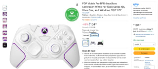 PDP Victrix Pro BFG Controller voor €104,71