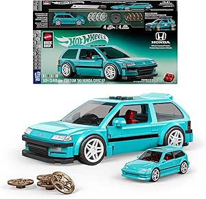 Jouet Mattel Brick Shop Hot Wheels Coffret de Construction Custom Honda à 19,75€