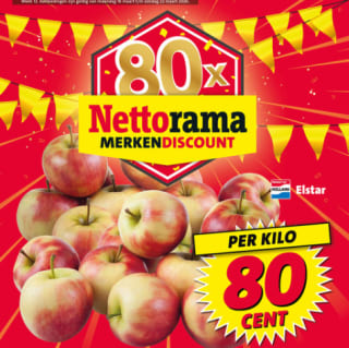 1 kg Elstar appels €0,80