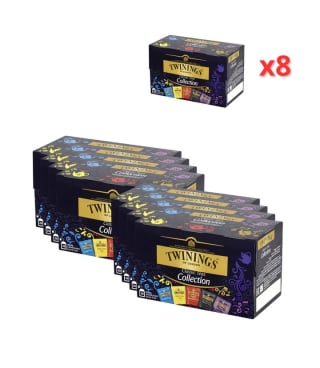 Pack de 8×20 bolsas Twinings surtido Tés negros clásicos por 14.99€.