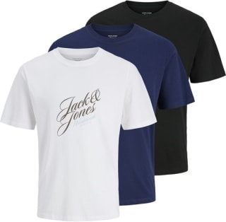 3-Pack Jack and Jones heren shirts maat S voor €14 bij Bol