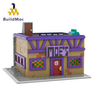 Los Simpson bloques construcción Taberna de Moe 1736 piezas por 44,39€