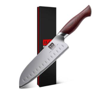 Couteau de Cuisine Santoku SHAN ZU 18 cm à 28,48€