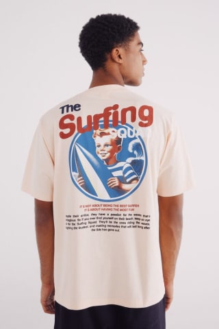Camiseta surfing squad Springfield por 2.09€