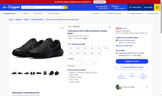 Tenis Nike Revolution 8 por $679 | Coppel