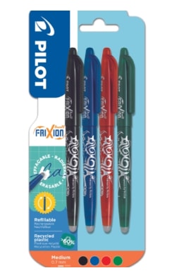 Stylos roller FriXion Ball encre assortie effaçable PILOT à 5,80€
