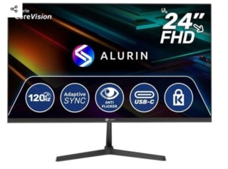 Monitor Alurin CoreVision 120IPSLite 24" FHD 120Hz FreeSync por 69.99€