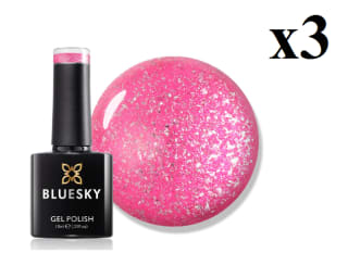 3 x Bluesky Esmalte de uñas de gel Platinum 18 Spinel Tap 10 ml por 11.97€