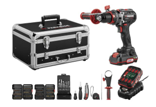 Parkside Performance Set de taladro atornillador percutor recargable 20 V por 99,99€