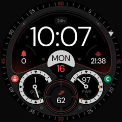 Dream 153 Digital Watch Face voor Android gratis