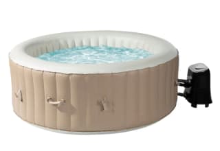 Spa Gonflable Santorin - 180 x 180 x 65 cm, 110 jets, Taupe à 199€
