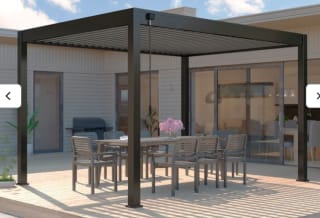 Pergola Aluminium à Lames Orientables - 3 x 3 m à 581,97€