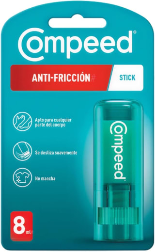 COMPEED Stick Anti-fricción, Tratamiento Pies Fricción y Ampollas 8 ml por 7.02€