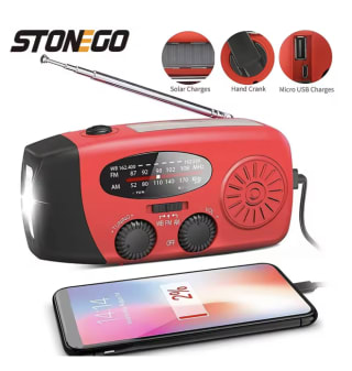 STONEGO Radio FM Multifuncional para Exteriores por 9,32€
