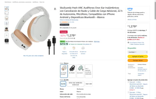 Auriculares Skullcandy Hesh ANC por $1,279 | Amazon