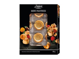 Deluxe Mini Pastries £1.79 with Lidl Plus (Save £0.50)