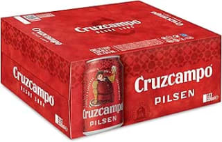 Cruzcampo cerveza lager pack 36 latas 33cl por 16.68€