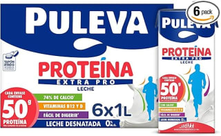 Puleva Proteína Extra Pro Pack 2 x 6x1L por 11,34€
