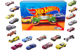 Hot Wheels pack de 20 coches de juguete modelos surtidos por 18,99€