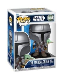 Figurine Funko Pop Star Wars The Mandalorian with Grogu à 16,99€