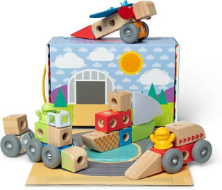 Mellissa & Doug Blockables Vehicles Play Set voor €9,99 bij Amazon