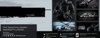 Pack de Operaciones Rebeldes para Battlefield 6 y REDSEC | PlayStation Plus