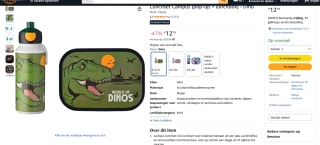 Mepal Lunchset met dino’s voor €12,79