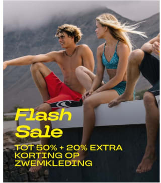 Tot 50% en 20% extra kassakorting op zwemkleding bij O'Neill