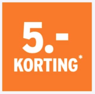 €5 korting op alles bij de Gamma