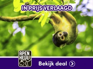 Apenheul tickets voor €17,95 via Tripper