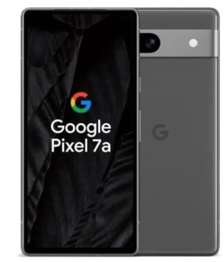 Smartphone Google Pixel 7a 128Go Noir Charbon 5G à 200€