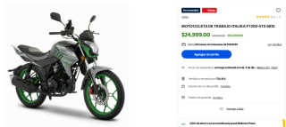 Motocicleta ITALIKA FT200 GTS por $21,249 | Oferta Walmart