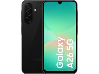 Samsung Galaxy A26 128GB Zwart 5G voor €168,60 bij de mediamarkt