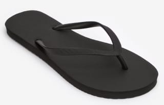 Chanclas playa Mujer dedo negro por 1.99€