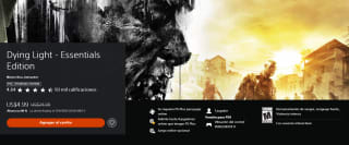 Dying Light Essentials Edition por $108 | PlayStation Store