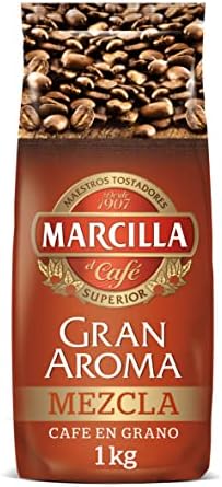 Marcilla Café Grano Gran Aroma 1000g por 15,29€
