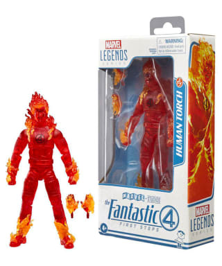 Figura Marvel Legends Series Los 4 Fantasticos Human Torch por $249